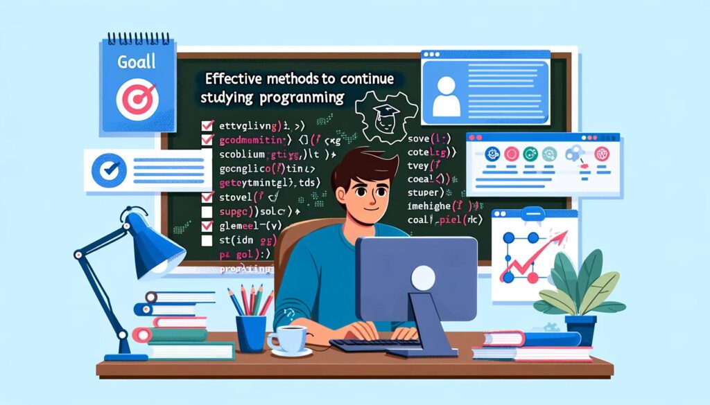 プログラミング勉強を続けるための効果的な方法