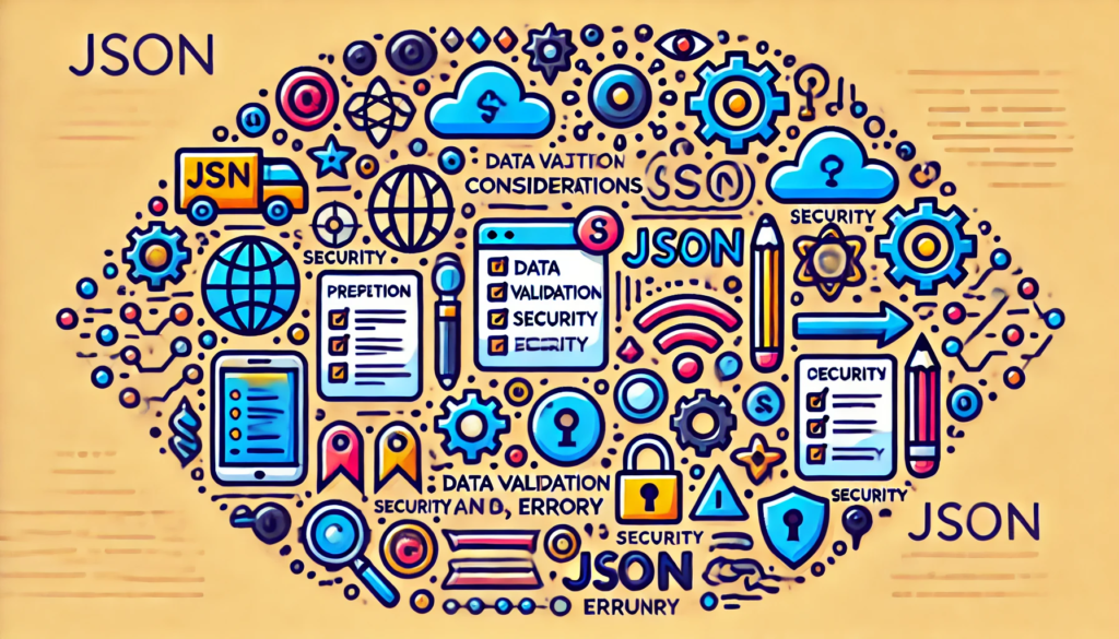 JSONを使用する際の注意点